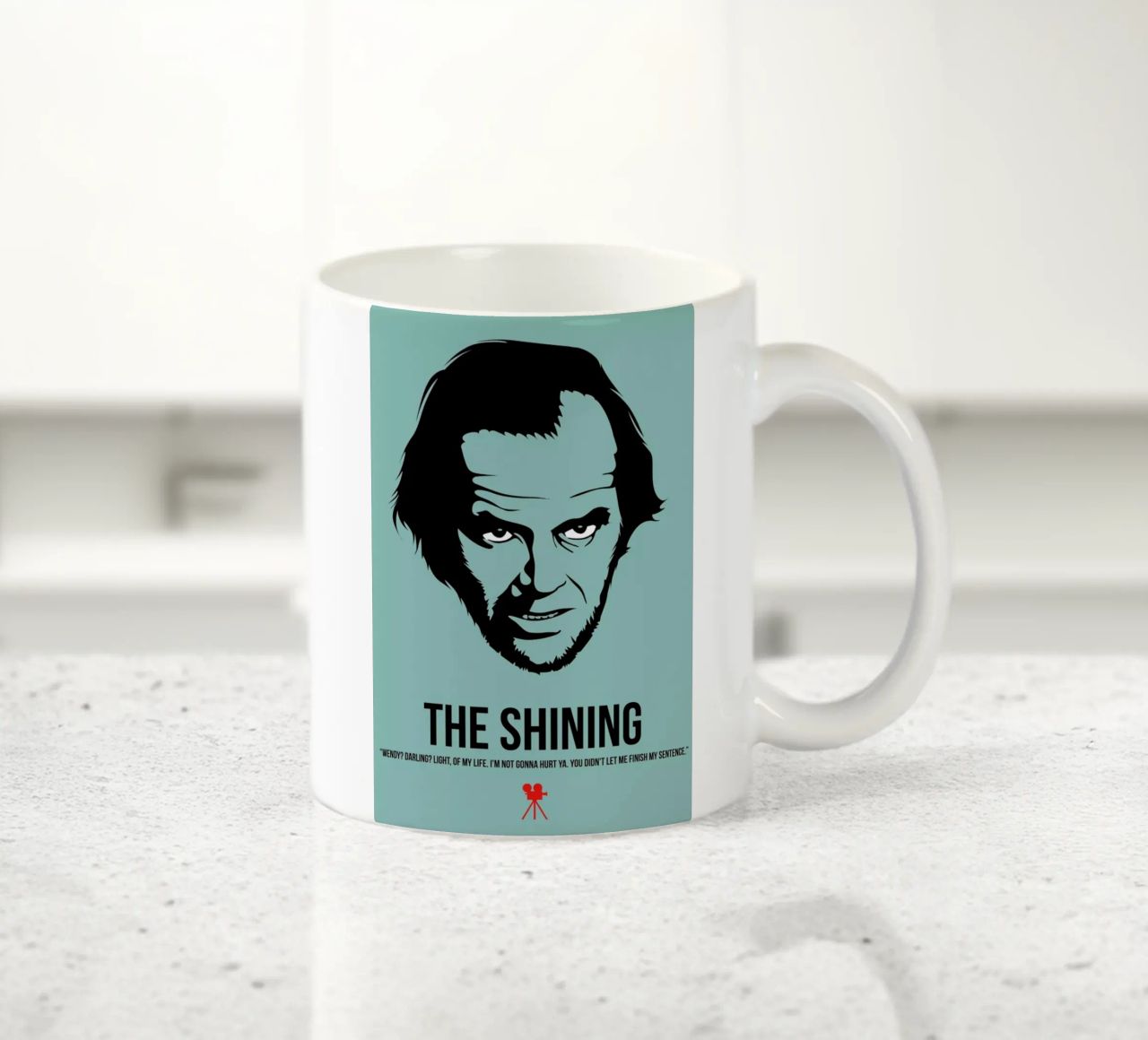The Shining tazza in ceramica da Naxart