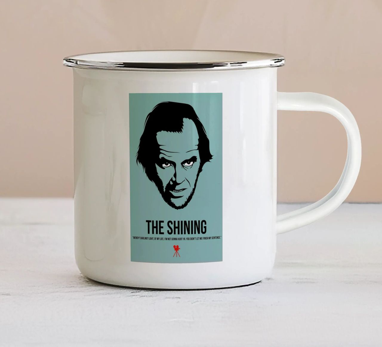 The Shining tazza in smalto da Naxart