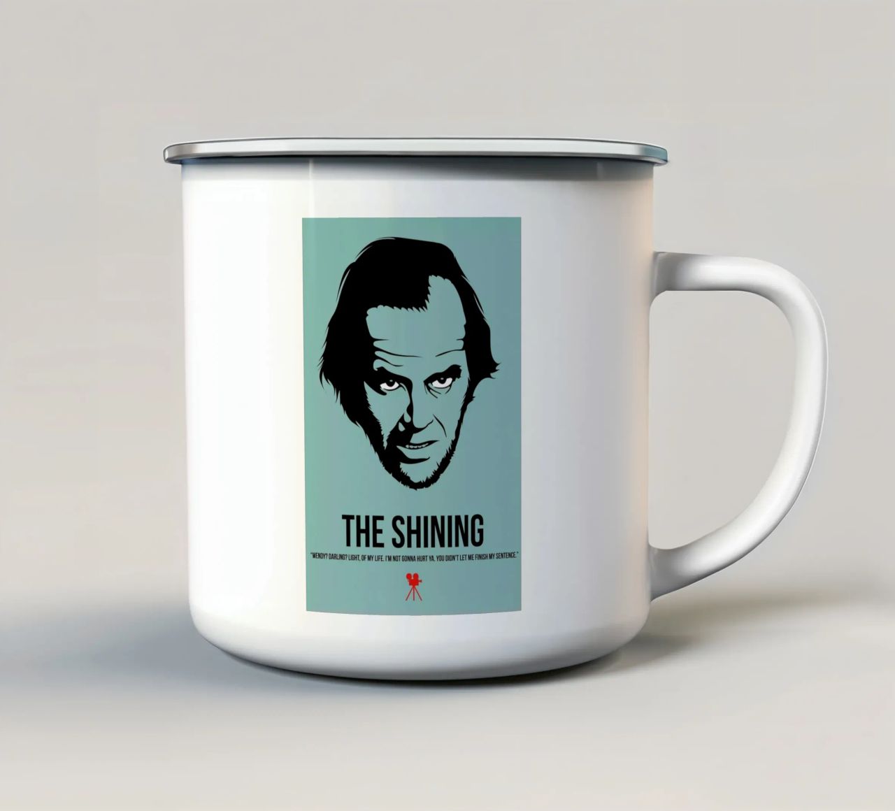 The Shining tazza in smalto da Naxart