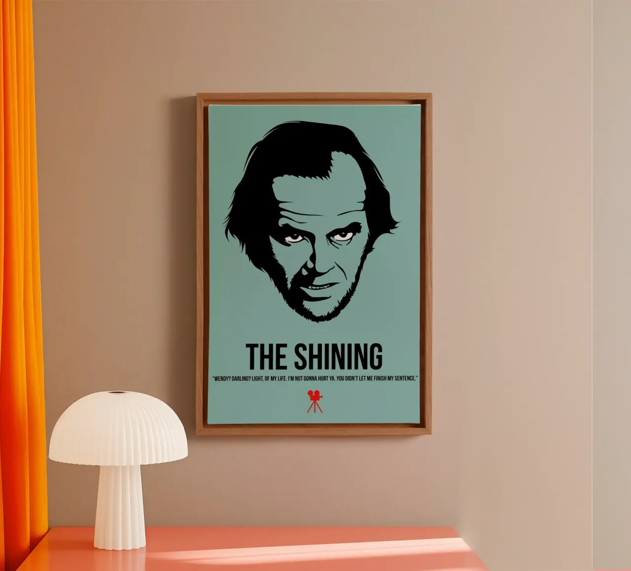 The Shining tela con Cornice a cassetta da Naxart