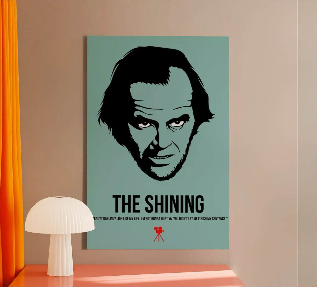 The Shining tela con Cornice a cassetta da Naxart