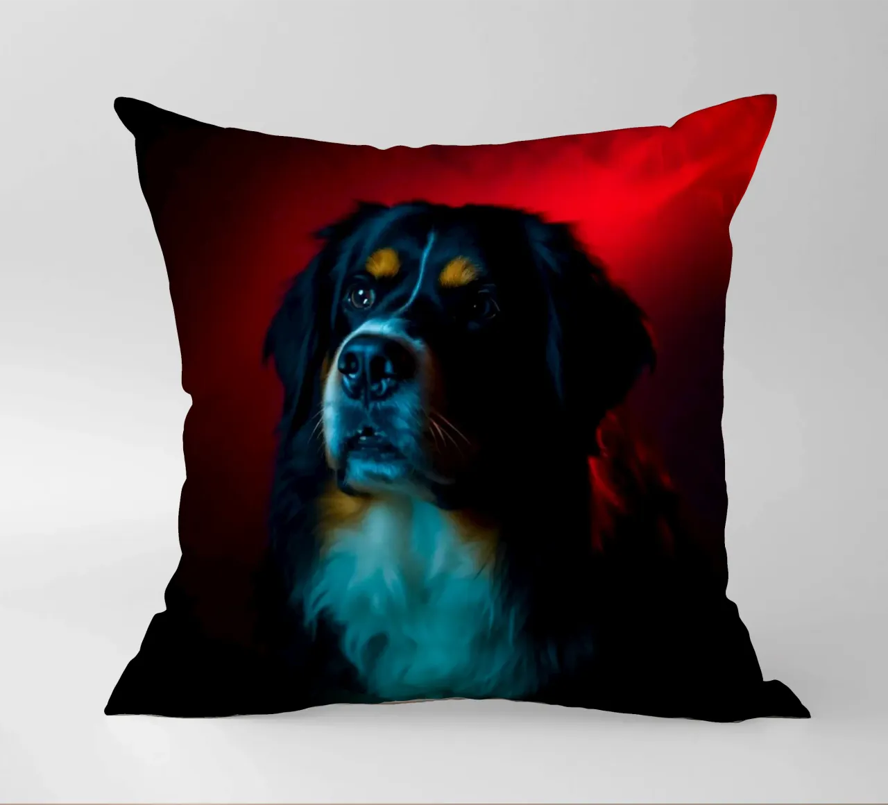 Bellissimo cane da montagna bernese #3 cuscino da Yumis.Beargang.and.Me