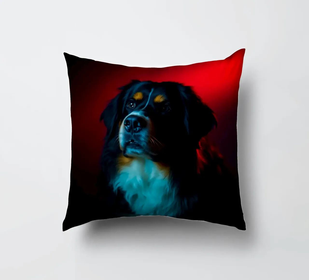 Bellissimo cane da montagna bernese #3 cuscino da Yumis.Beargang.and.Me