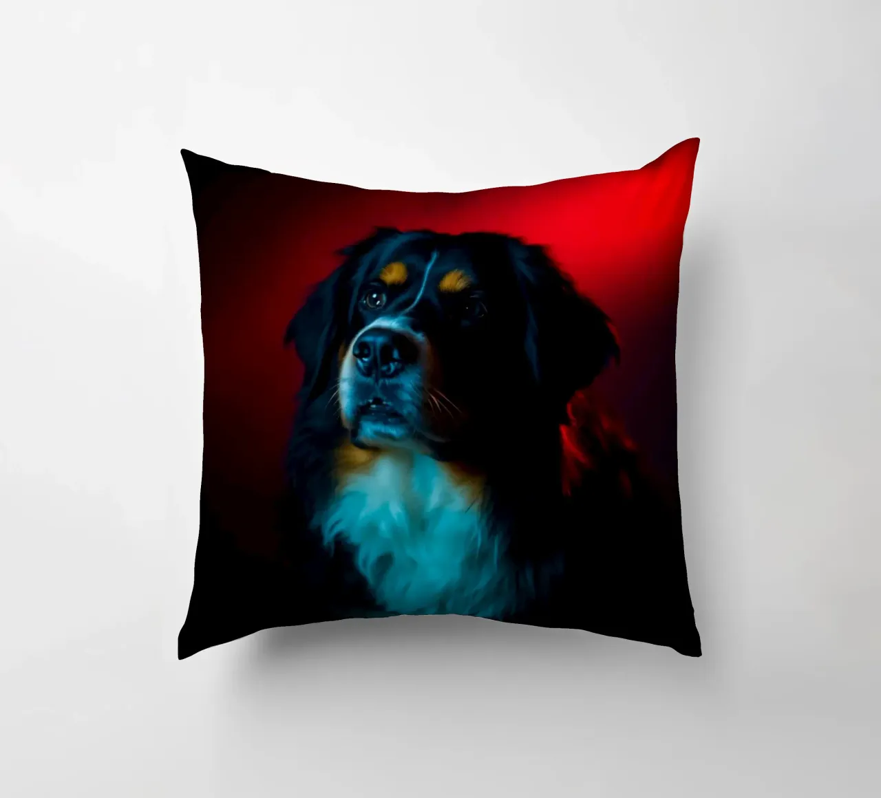 Bellissimo cane da montagna bernese #3 cuscino da Yumis.Beargang.and.Me
