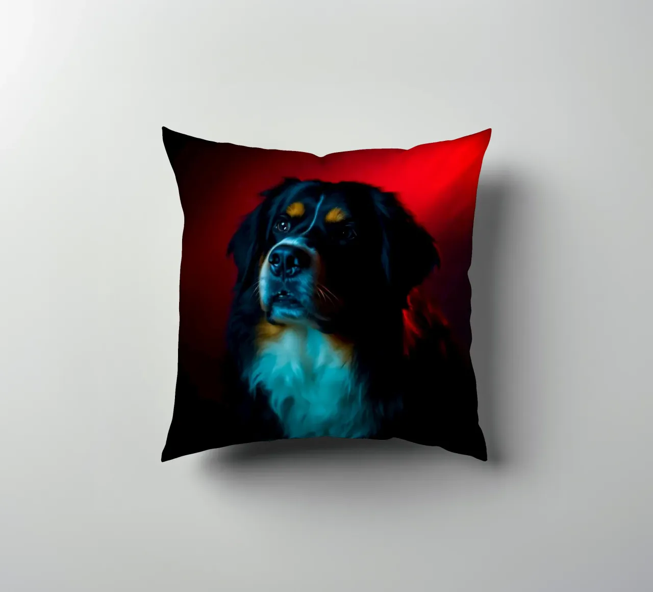 Bellissimo cane da montagna bernese #3 cuscino da Yumis.Beargang.and.Me