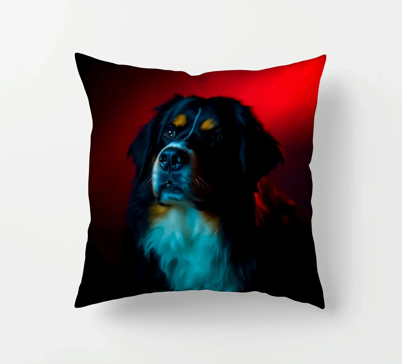 Bellissimo cane da montagna bernese #3 cuscino da Yumis.Beargang.and.Me