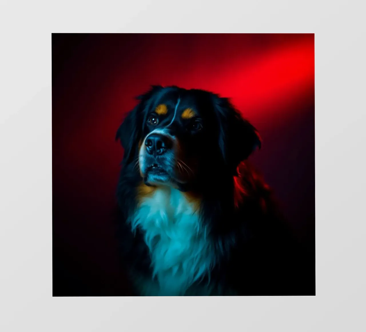 Bellissimo cane da montagna bernese #3 pellicola backlit da Yumis.Beargang.and.Me
