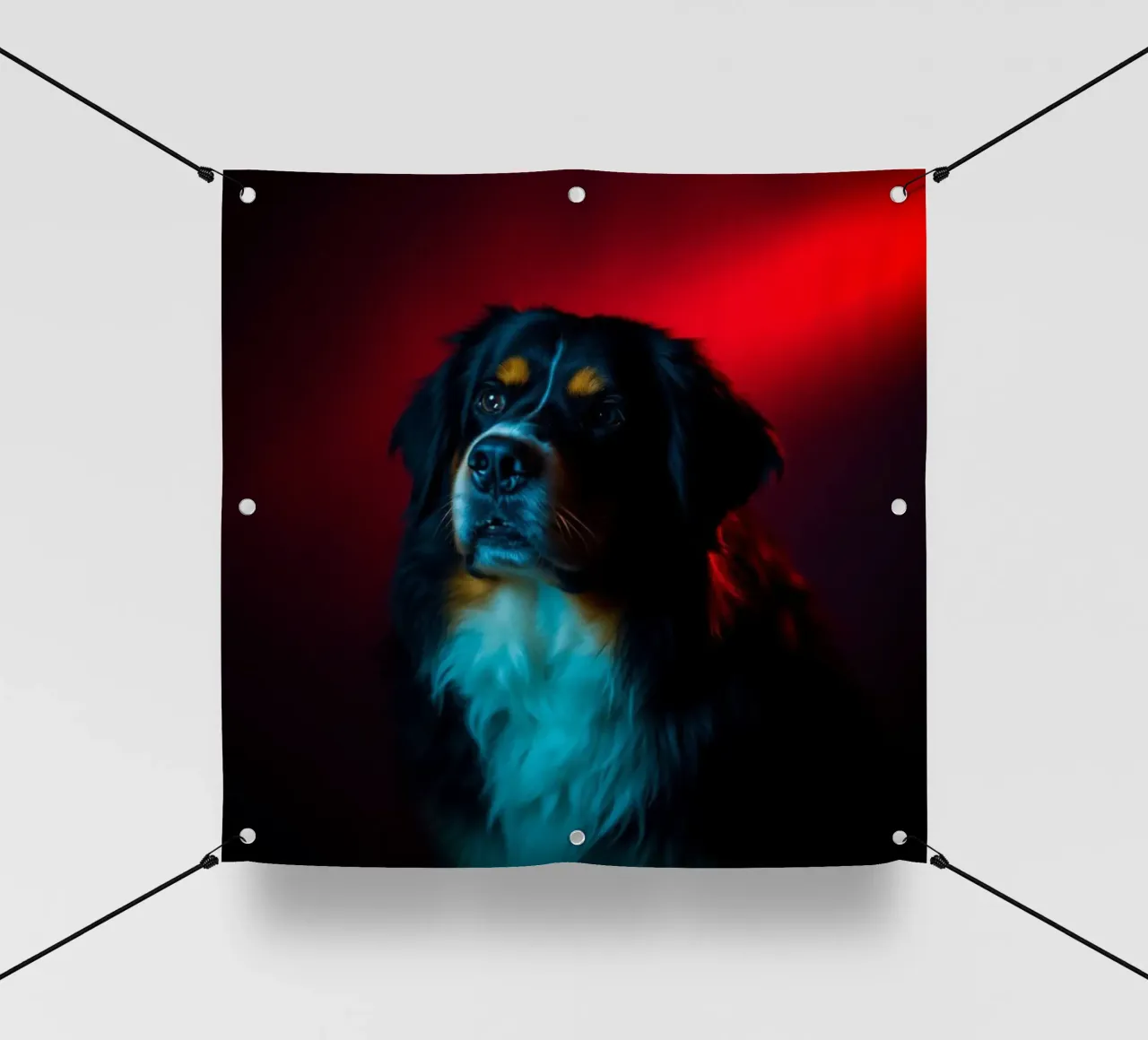 Bellissimo cane da montagna bernese #3 telo in pvc da Yumis.Beargang.and.Me