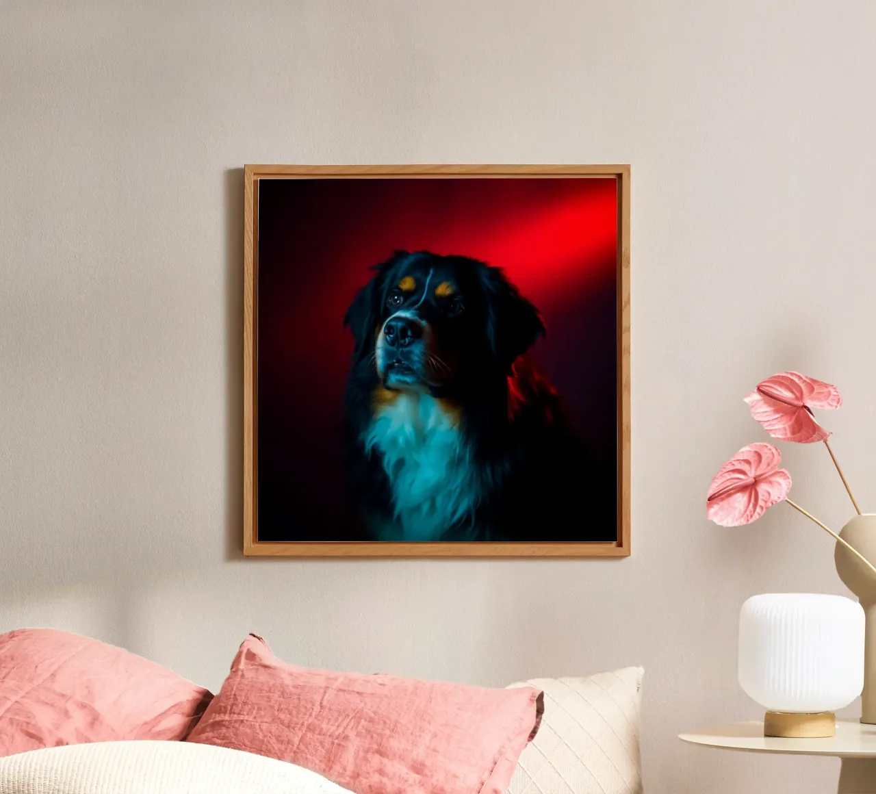 Bellissimo cane da montagna bernese #3 alluminio dibond da Yumis.Beargang.and.Me