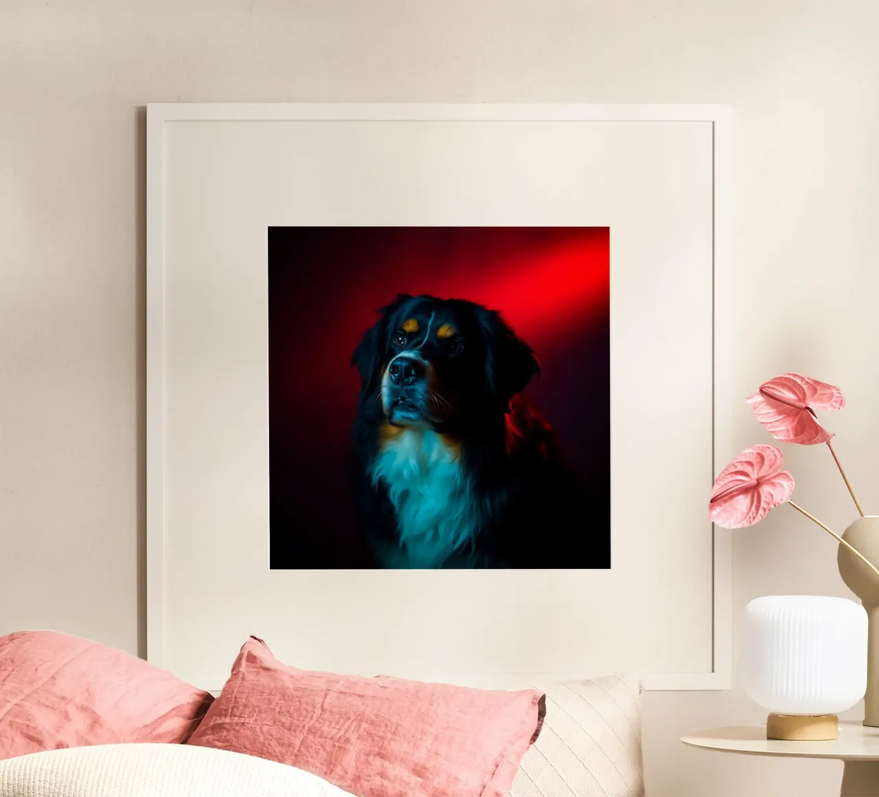 Bellissimo cane da montagna bernese #3 poster da Yumis.Beargang.and.Me
