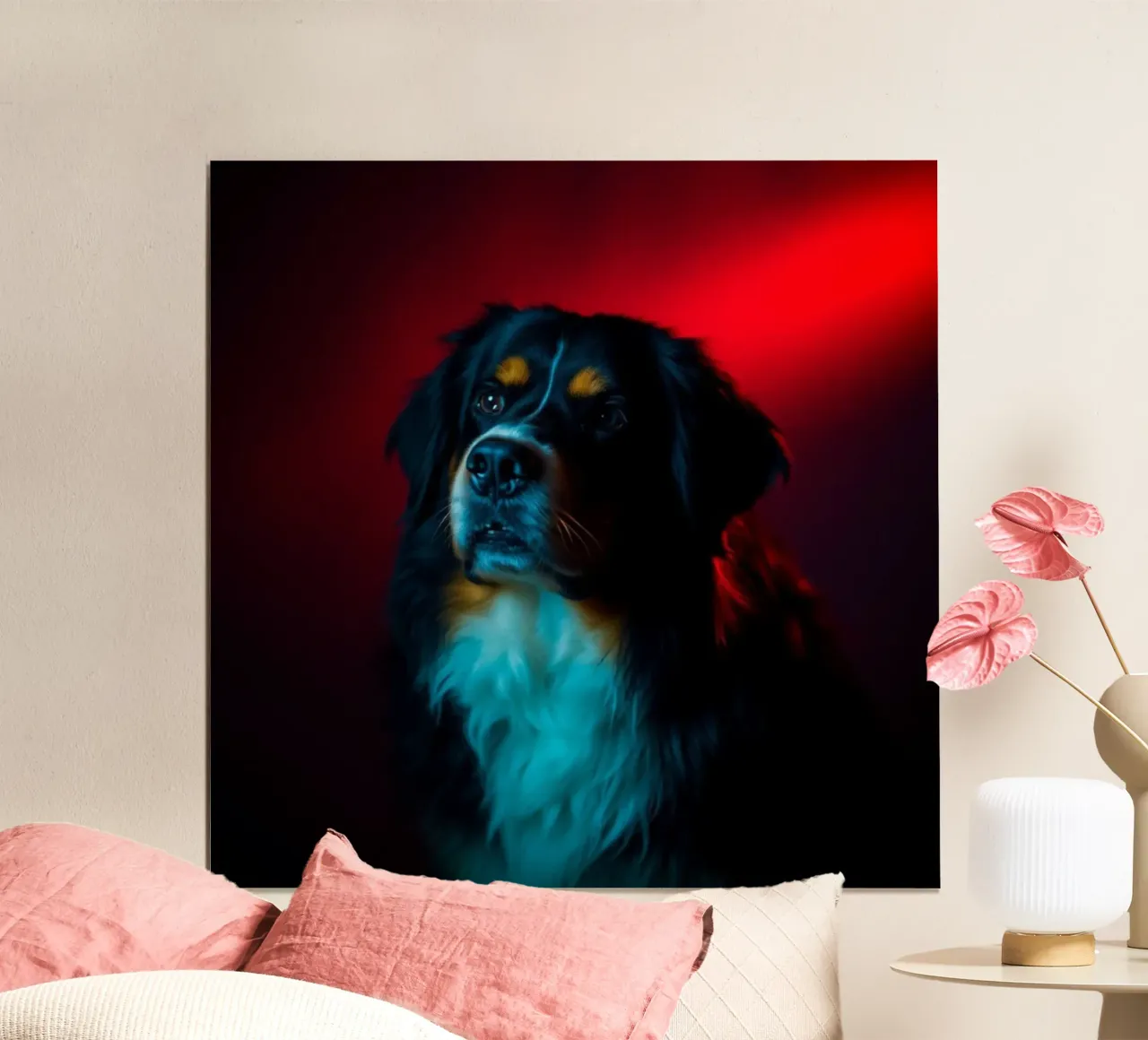 Bellissimo cane da montagna bernese #3 poster da Yumis.Beargang.and.Me