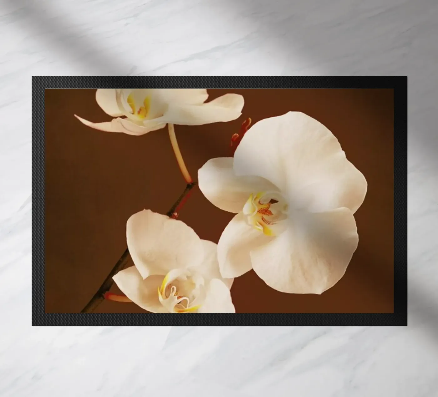 Dew Drops Fußmatte von Flora & Fauna