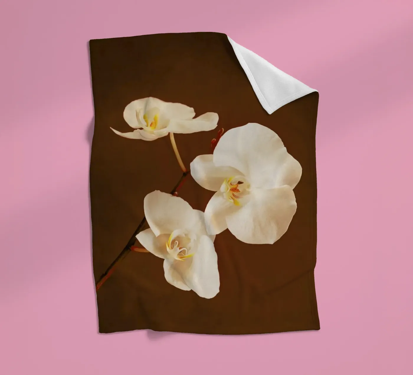 Dew Drops fleece blanket by Flora & Fauna