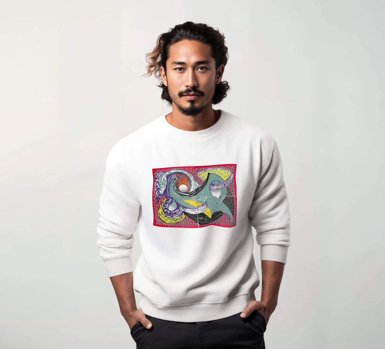 Some More New Prints, Going Round, 1994 sweatshirt by khanrosie