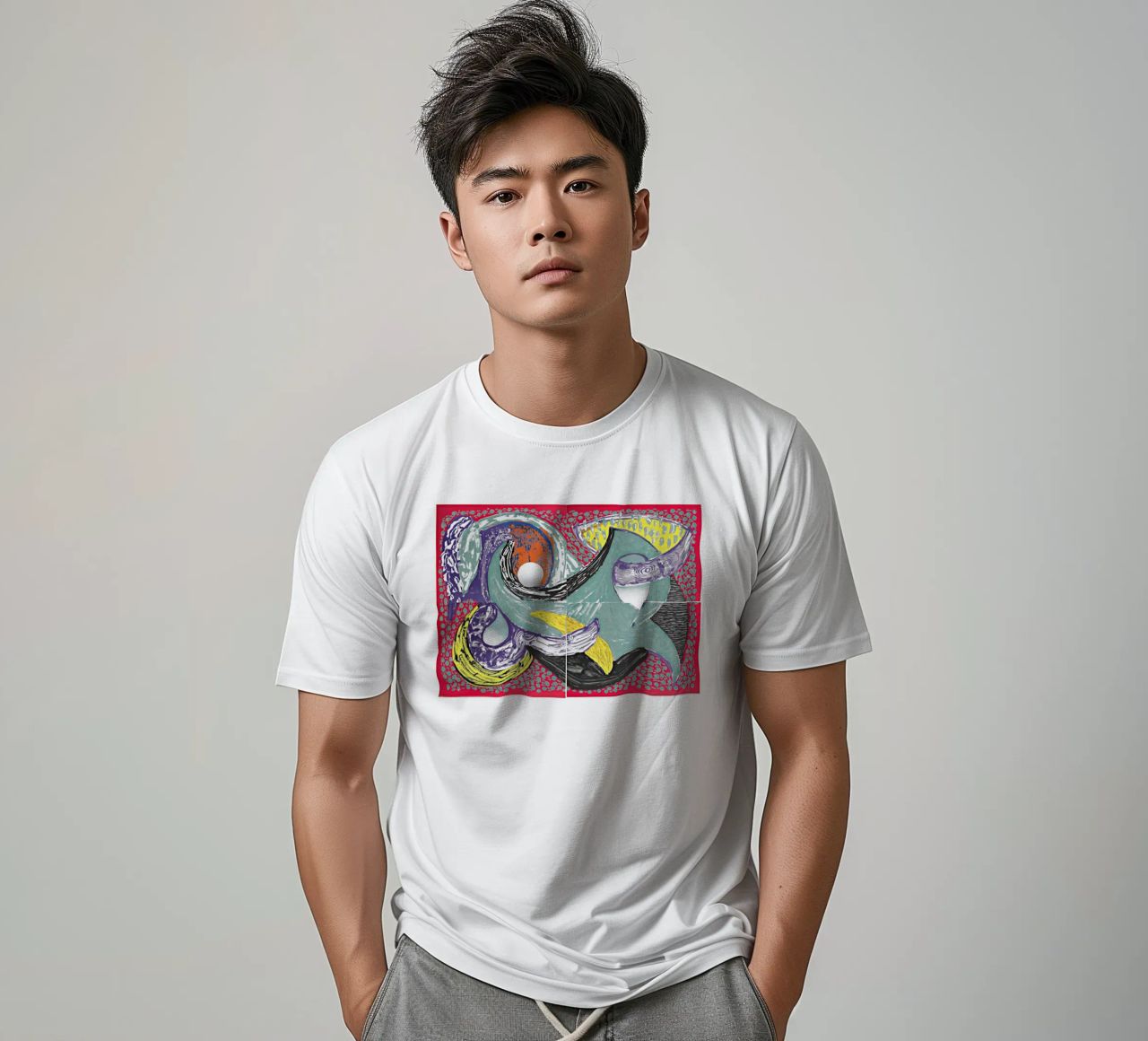 Some More New Prints, Going Round, 1994 t-shirt by khanrosie