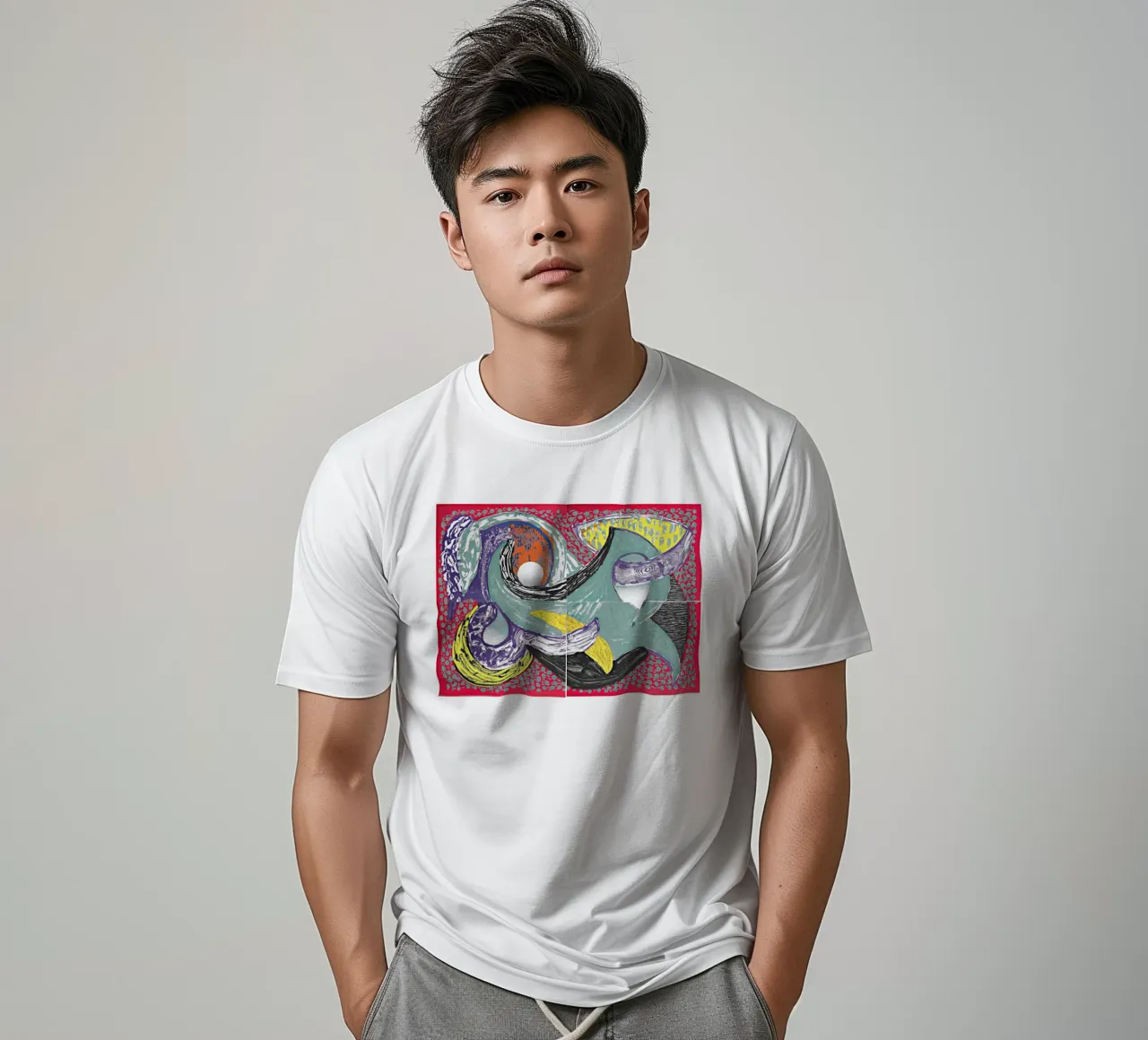 Some More New Prints, Going Round, 1994 t-shirt by khanrosie