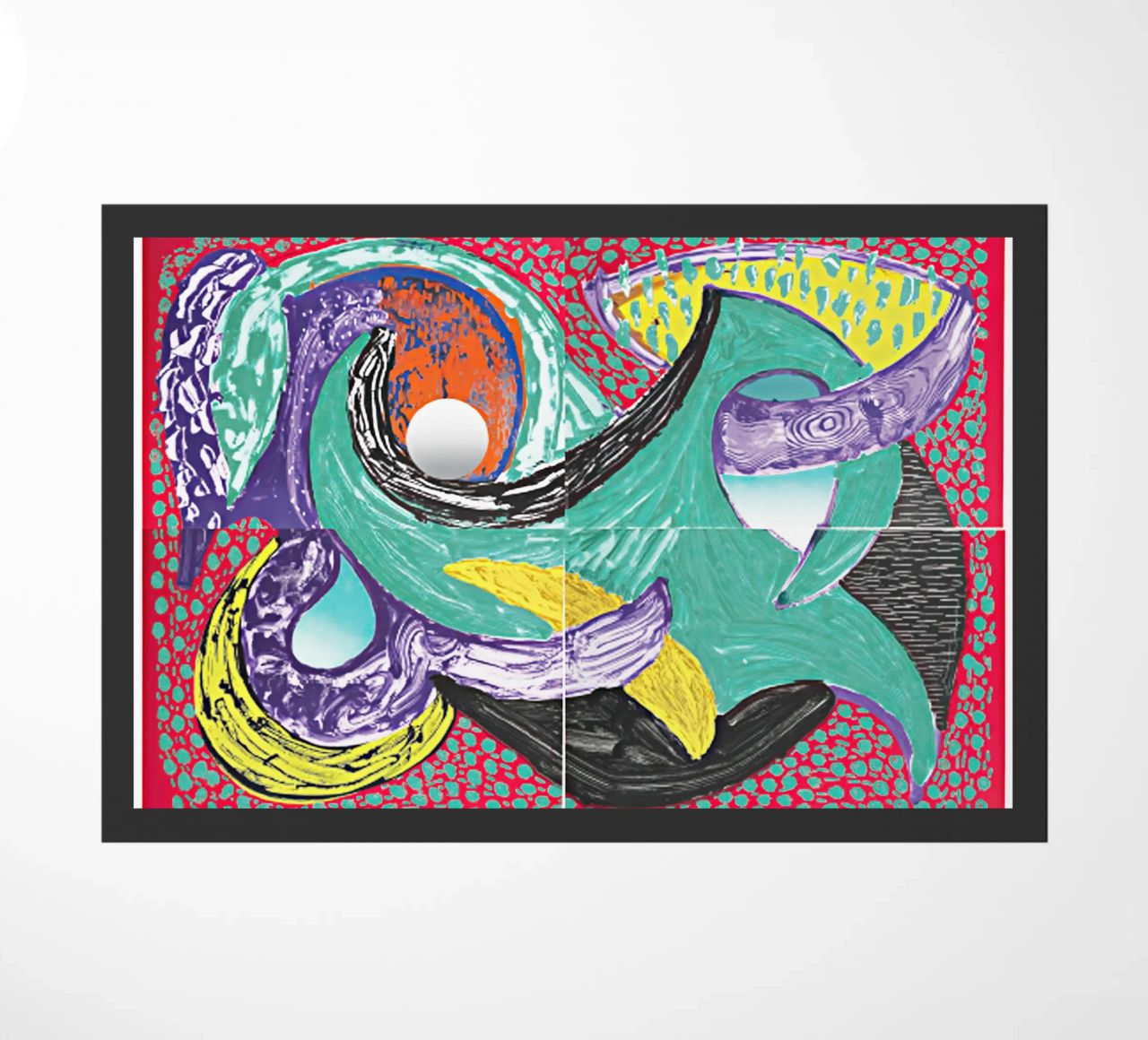 Some More New Prints, Going Round, 1994 doormat by khanrosie
