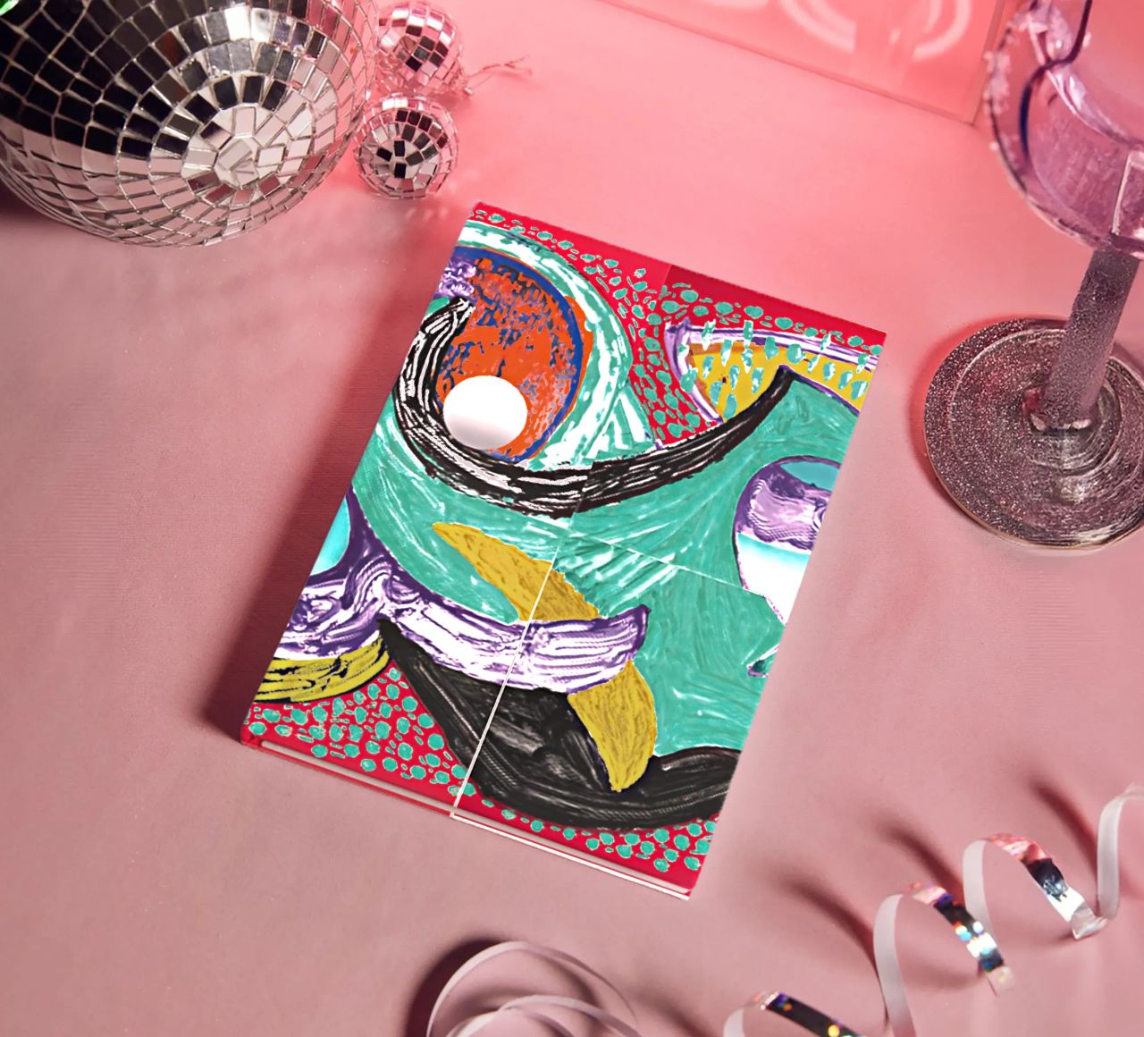 Some More New Prints, Going Round, 1994 notebook by khanrosie