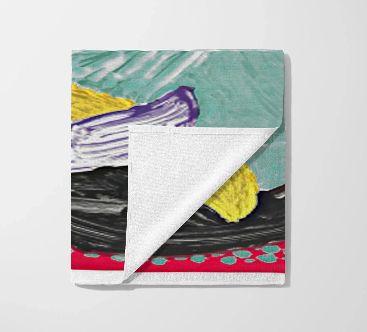 Some More New Prints, Going Round, 1994 beach towel by khanrosie