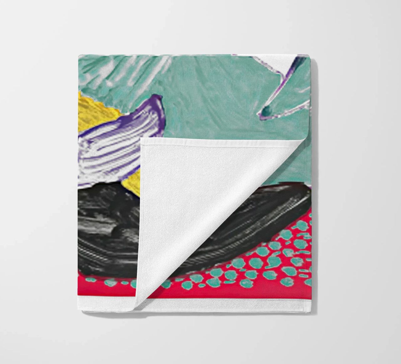 Some More New Prints, Going Round, 1994 beach towel by khanrosie
