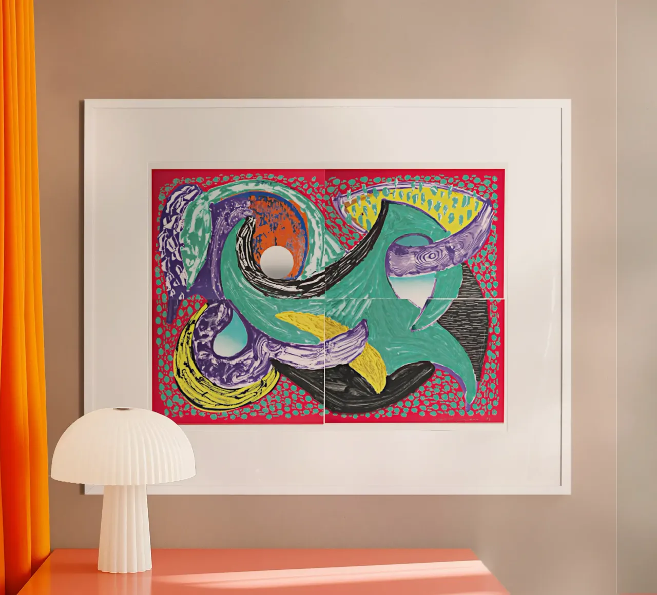 Some More New Prints, Going Round, 1994 hahnemühle by khanrosie