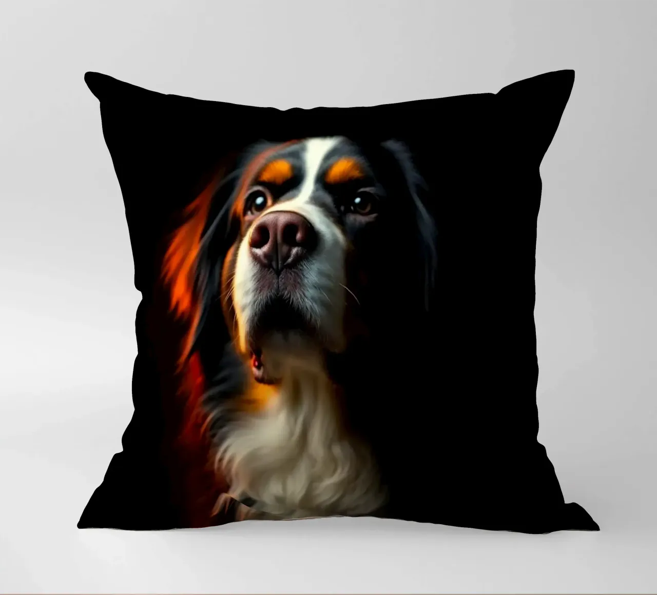 Bellissimo cane da montagna bernese #4 cuscino da Yumis.Beargang.and.Me