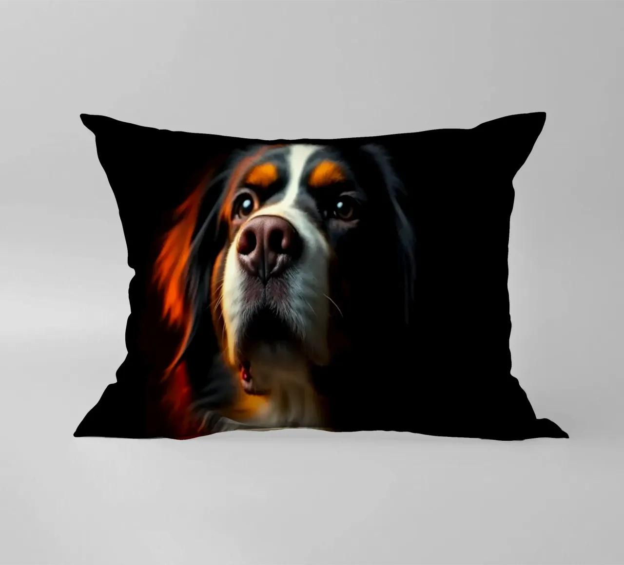 Bellissimo cane da montagna bernese #4 cuscino da Yumis.Beargang.and.Me
