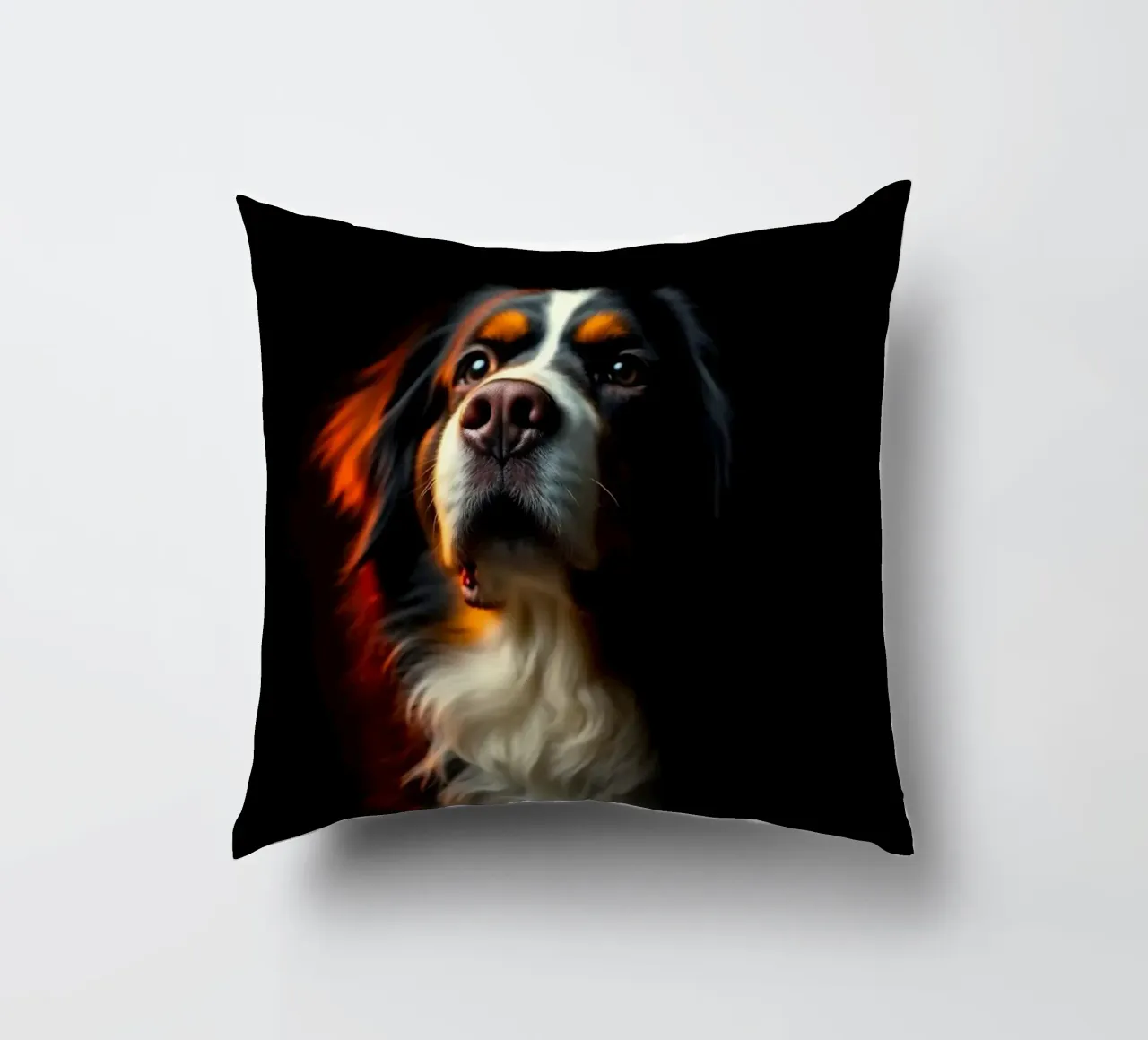 Bellissimo cane da montagna bernese #4 cuscino da Yumis.Beargang.and.Me