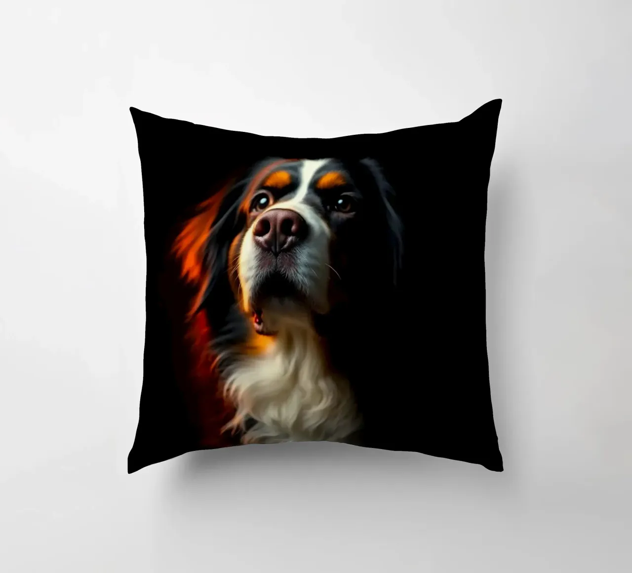 Bellissimo cane da montagna bernese #4 cuscino da Yumis.Beargang.and.Me