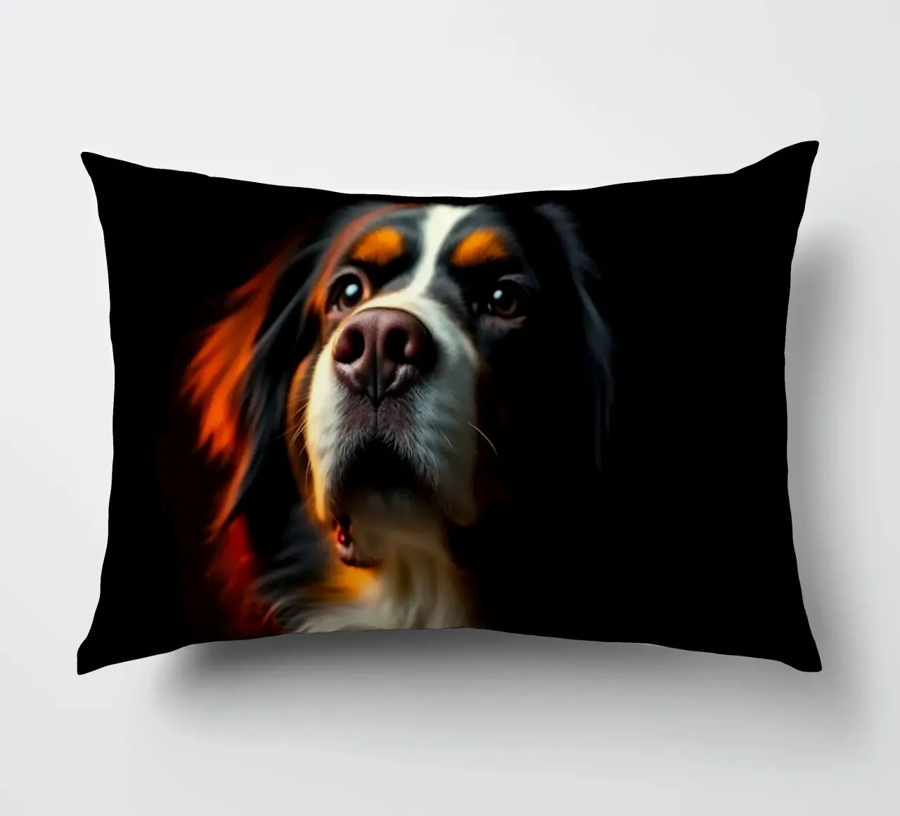 Bellissimo cane da montagna bernese #4 cuscino da Yumis.Beargang.and.Me