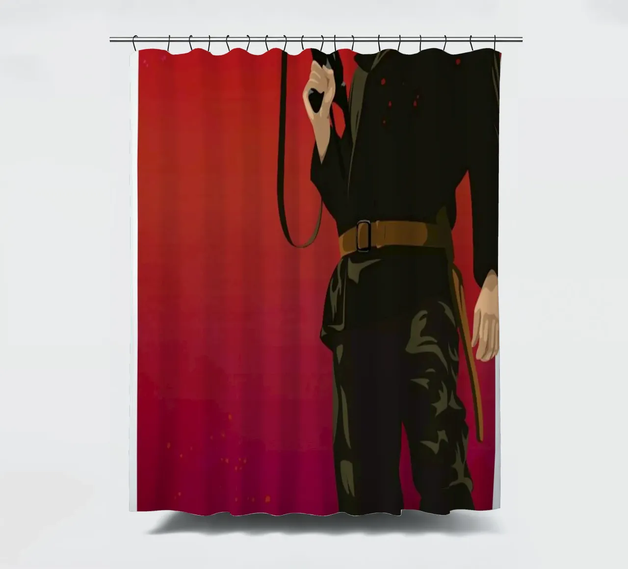 Inglourious Basterds shower curtain by Gallery Print and Art Limited