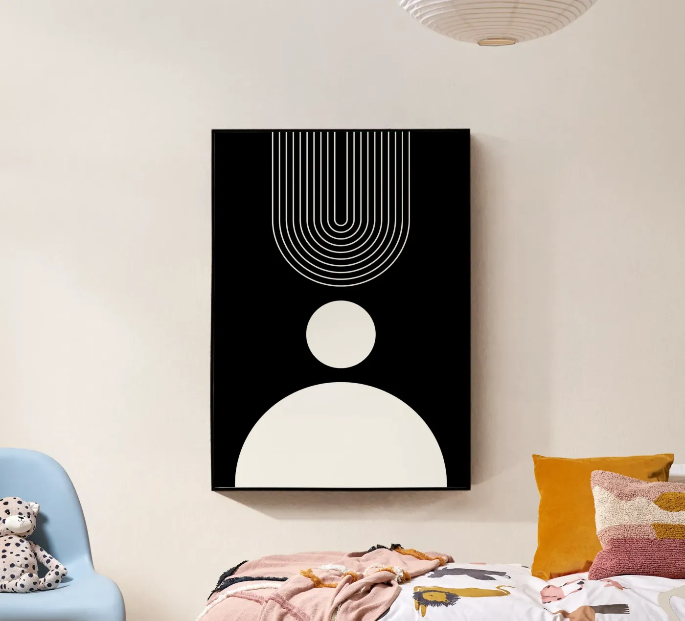 Minimalist poster plexiglass da Purrfect Whiskers Art