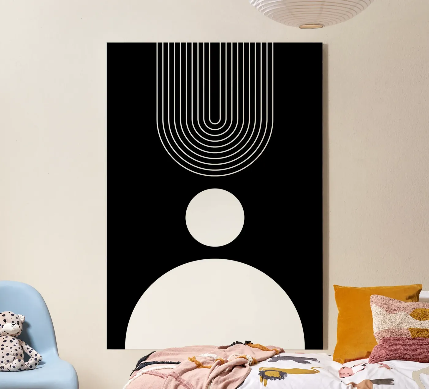 Minimalist poster plexiglass da Purrfect Whiskers Art