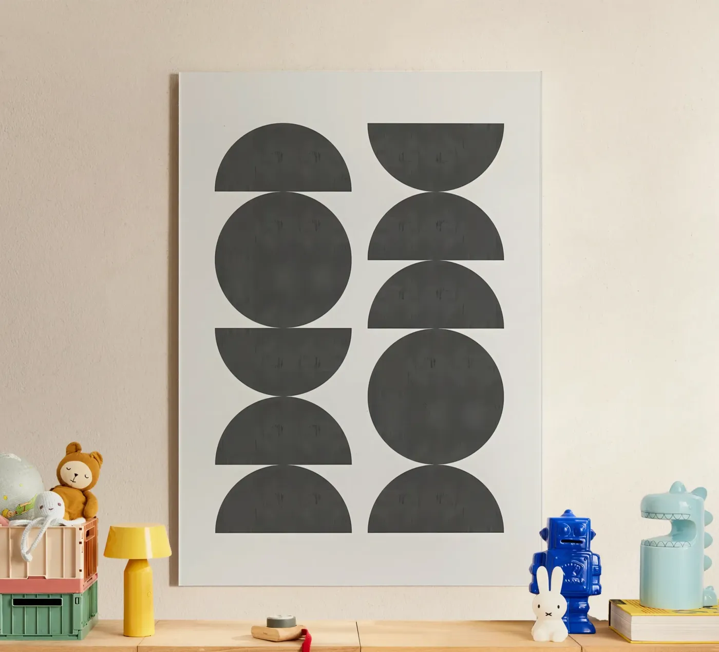 Minimalist poster plexiglass da Purrfect Whiskers Art