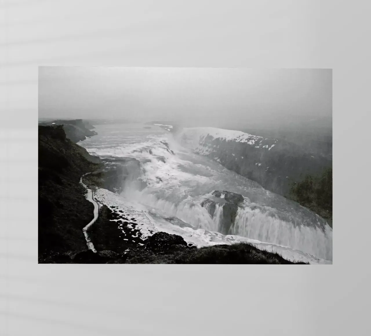 Gullfoss pellicola backlit da Nur Mut