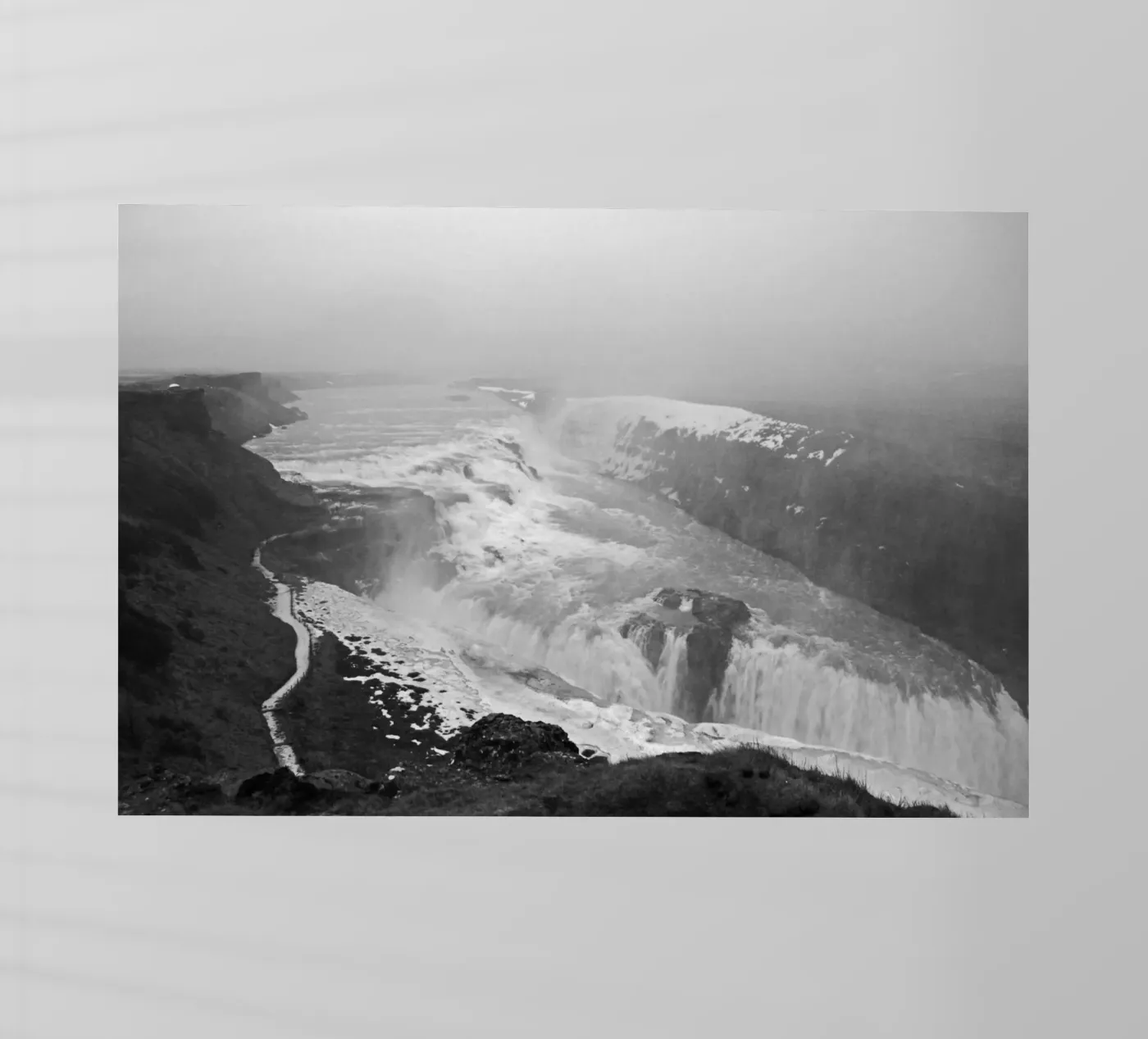 Gullfoss pellicola backlit da Nur Mut