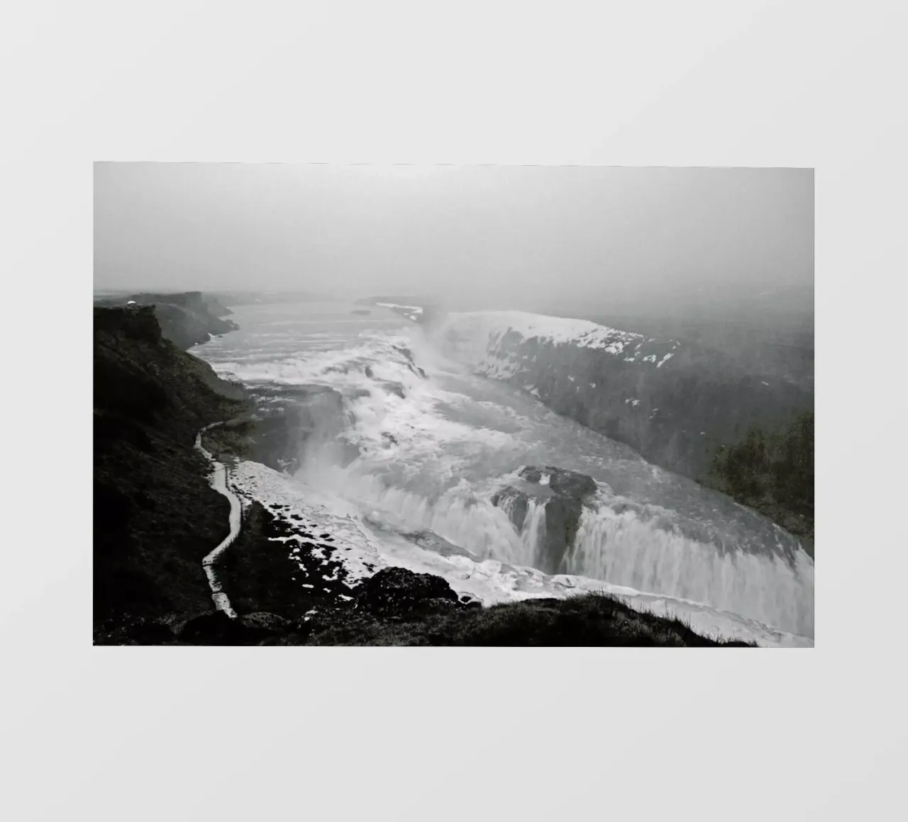 Gullfoss pellicola backlit da Nur Mut