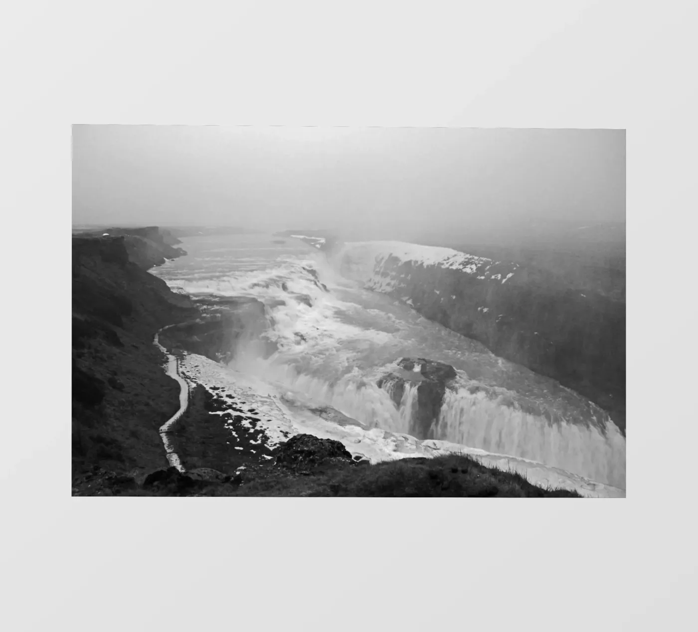 Gullfoss pellicola backlit da Nur Mut