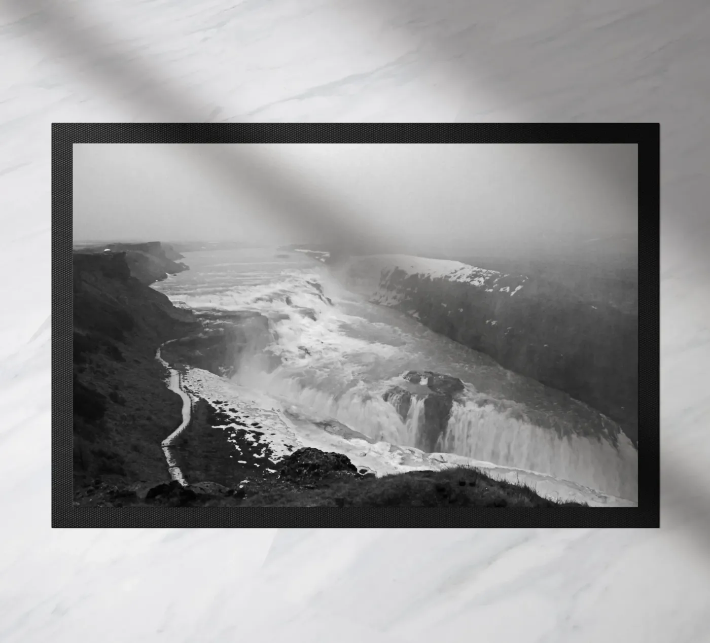 Gullfoss deurmat van Nur Mut