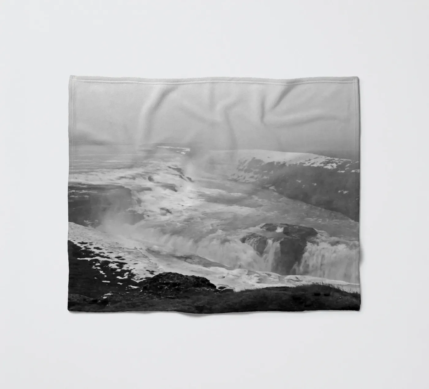 Gullfoss fleecedeken van Nur Mut