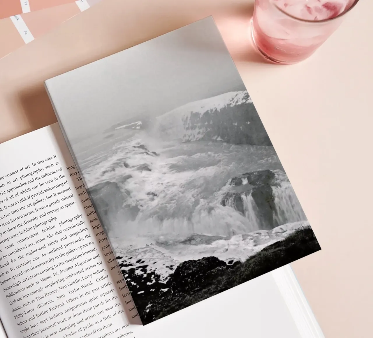 Gullfoss notebook by Nur Mut