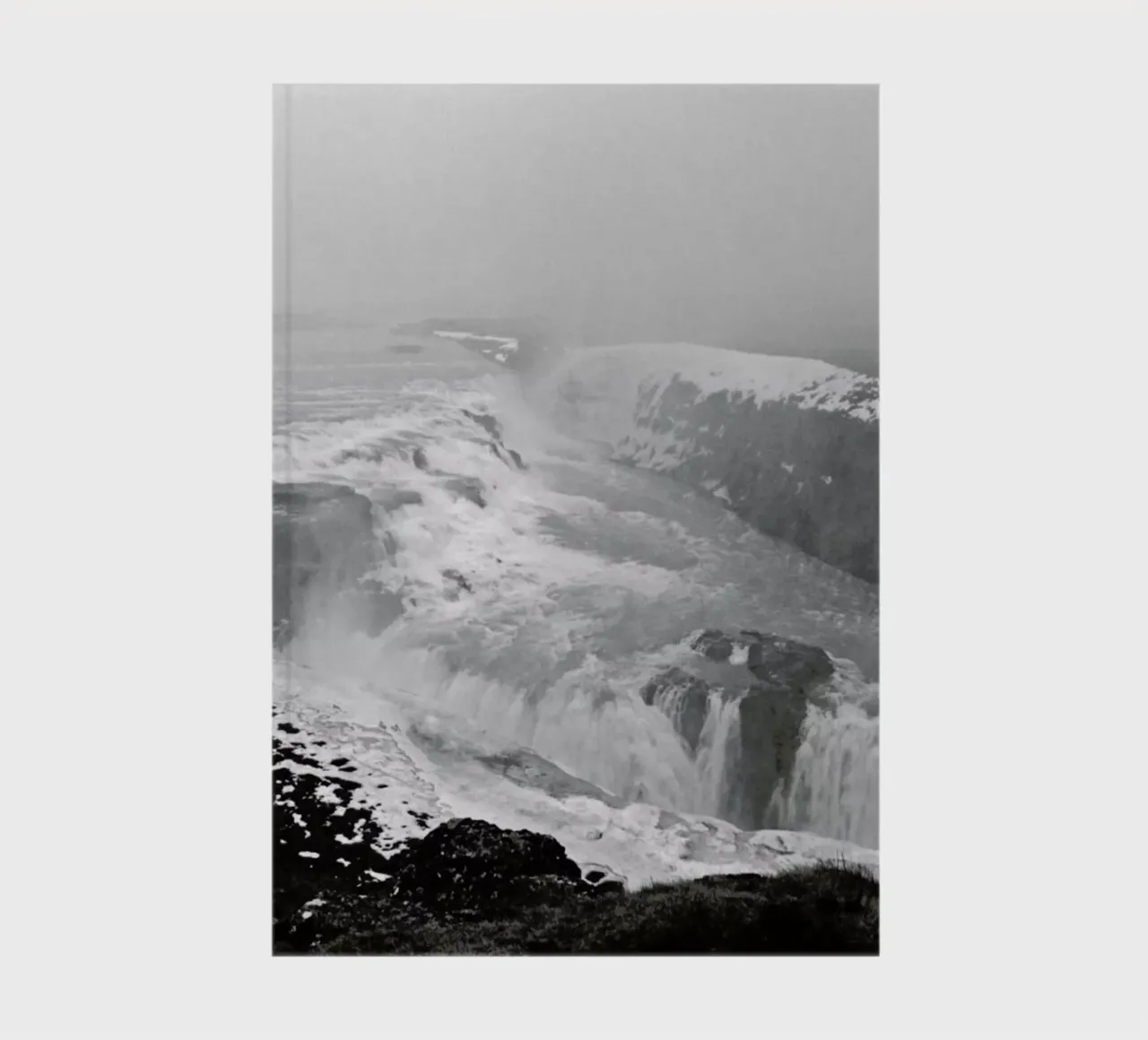 Gullfoss notebook by Nur Mut