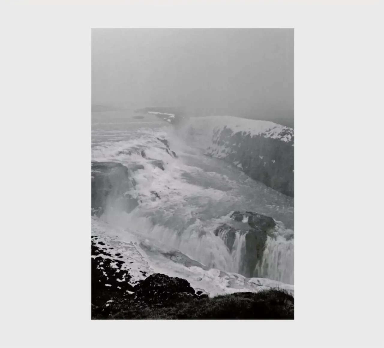 Gullfoss notebook by Nur Mut
