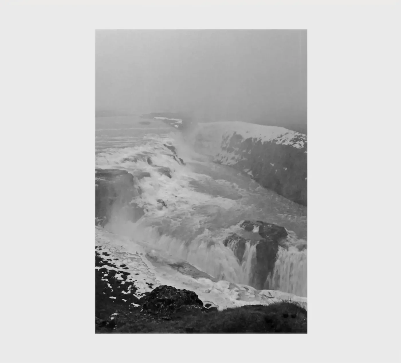 Gullfoss carnet de Nur Mut