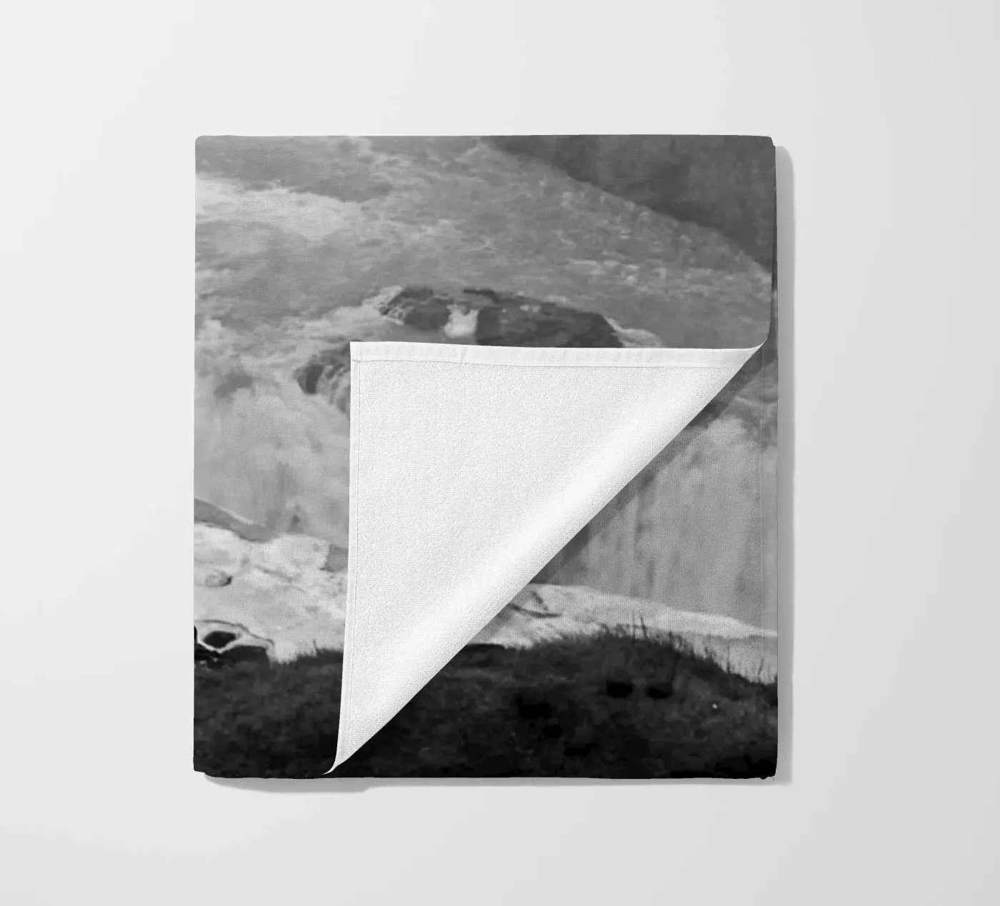 Gullfoss beach towel by Nur Mut