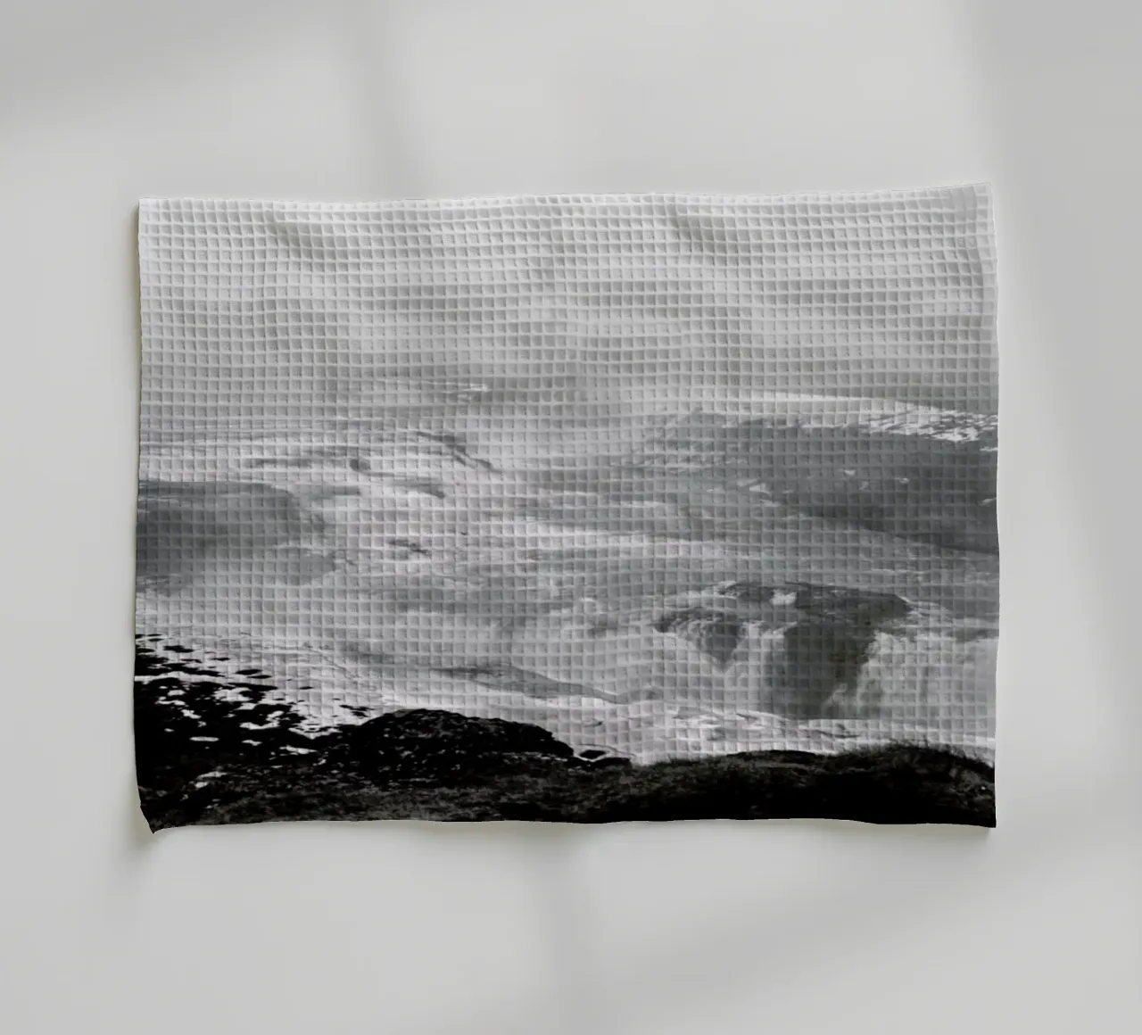 Gullfoss Geschirrtuch von Nur Mut