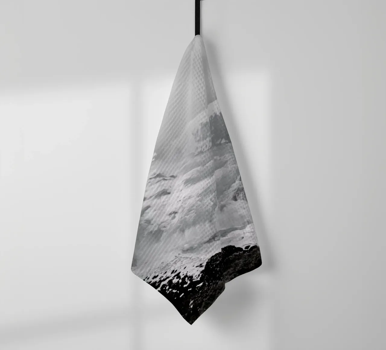 Gullfoss Geschirrtuch von Nur Mut