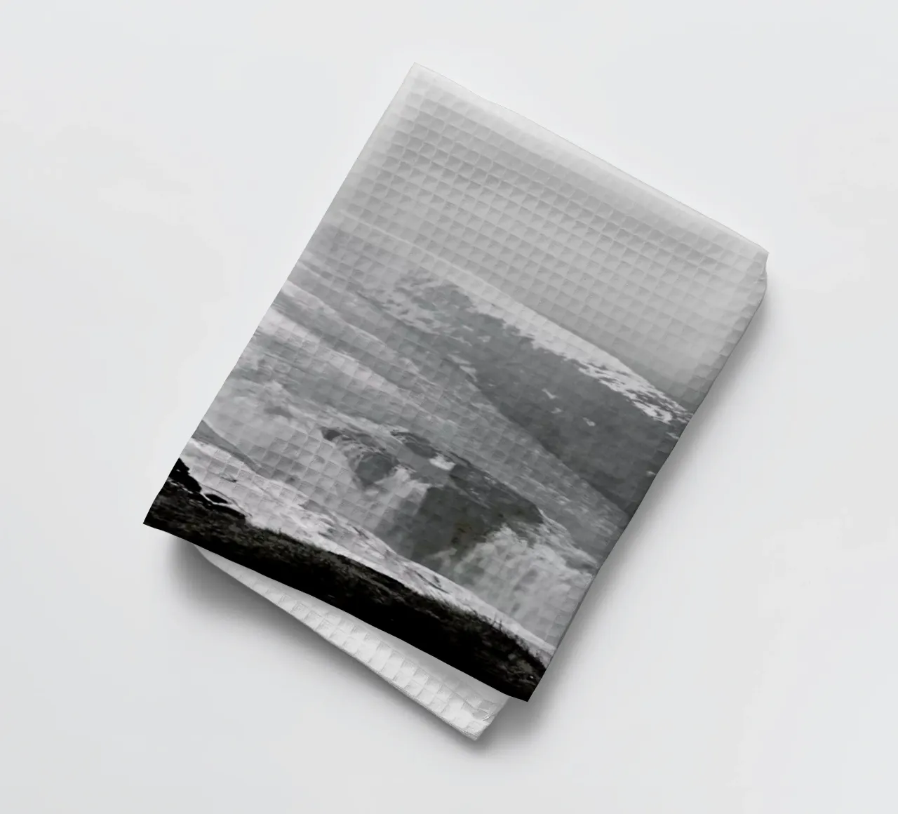 Gullfoss Geschirrtuch von Nur Mut