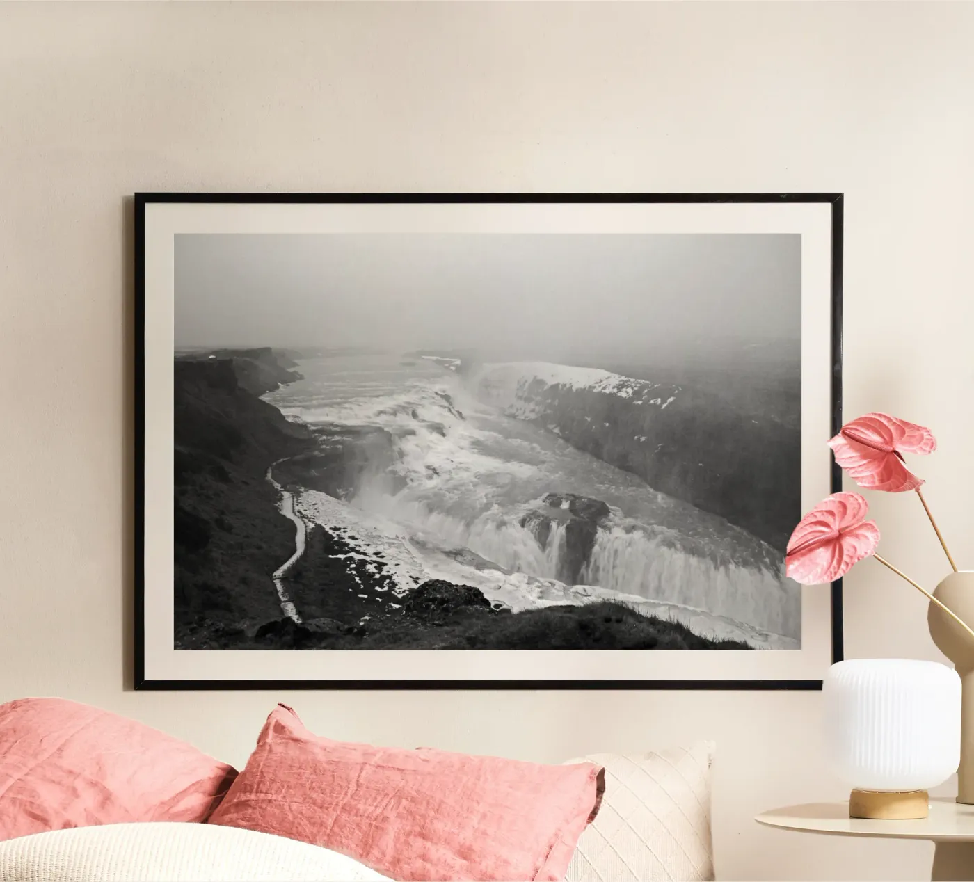Gullfoss poster by Nur Mut
