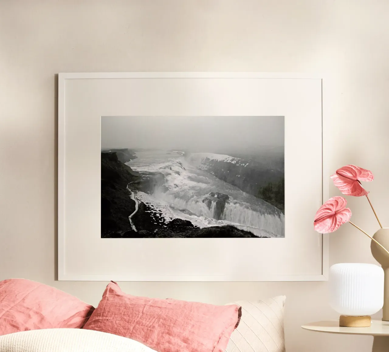 Gullfoss Hahnemühle von Nur Mut